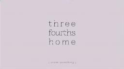 Three Fourths Home: Extended Edition Title Screen